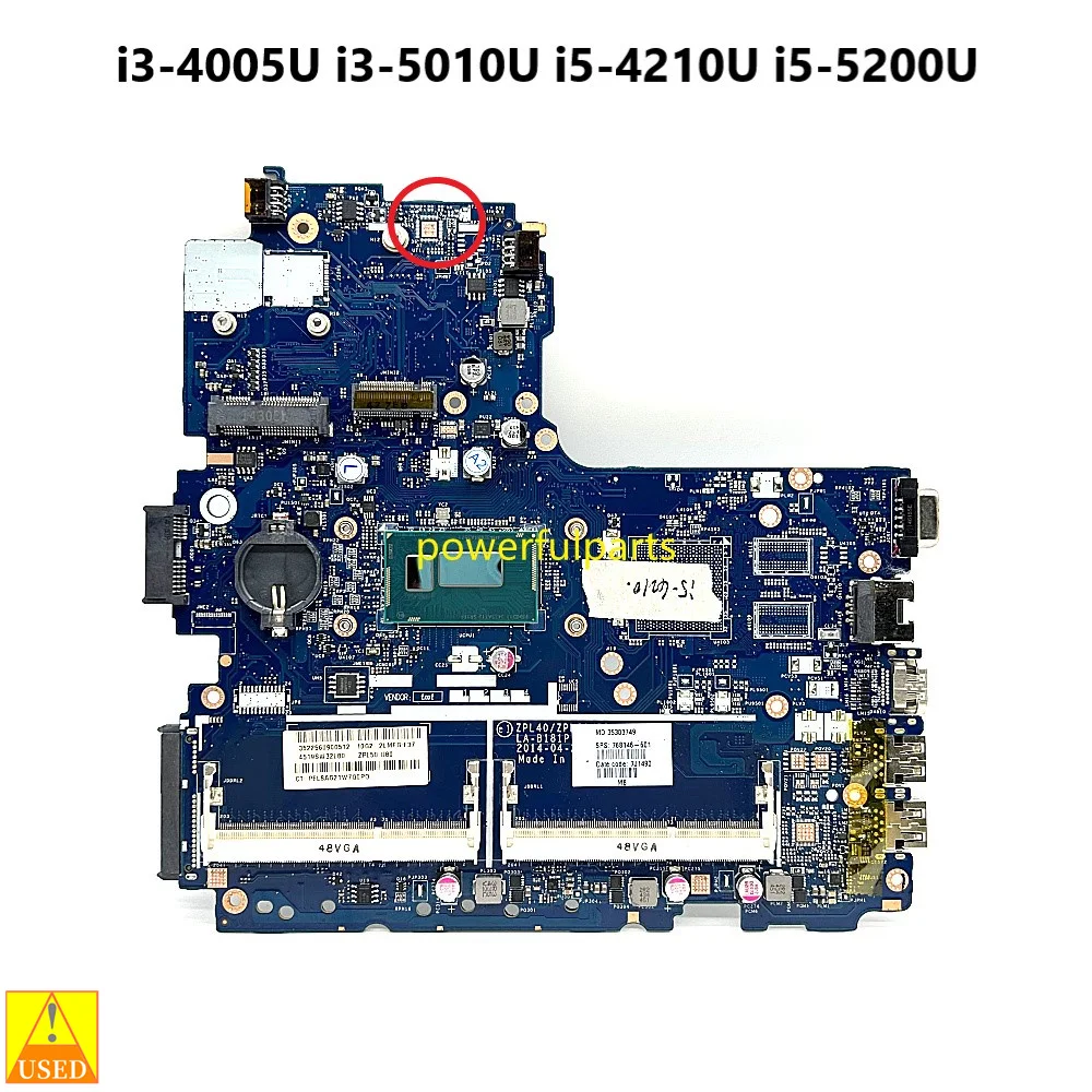Материнская плата ZPL40 ZPL50 ZPL70 для Hp Probook 440 G2 450 g2
