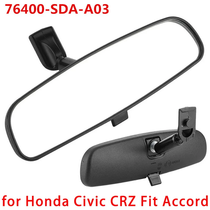 Внутреннее зеркало заднего вида из АБС-пластика и стеклянный корпус 76400-SDA-A03