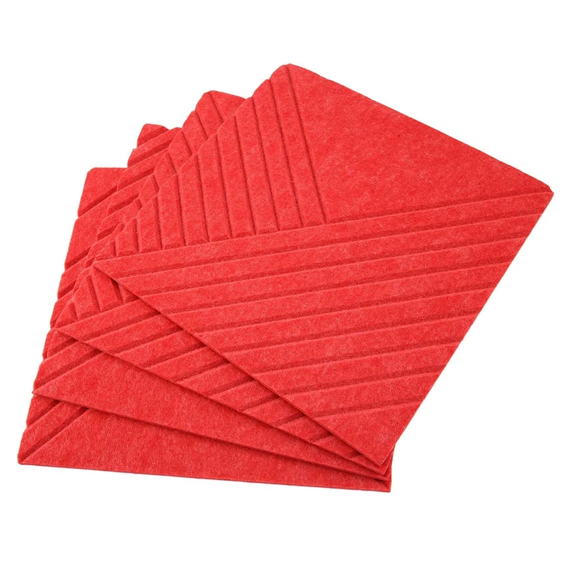 12 упаковок акустических панелей х 0 4 дюйма звукоизоляционные пенопластовые