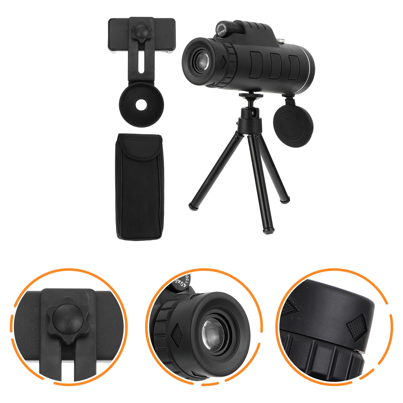 

Монокуляр для наблюдения за птицами, одноразовое крепление для наблюдения за птицами, для путешествий, Наружная трубка с высоким разрешени...