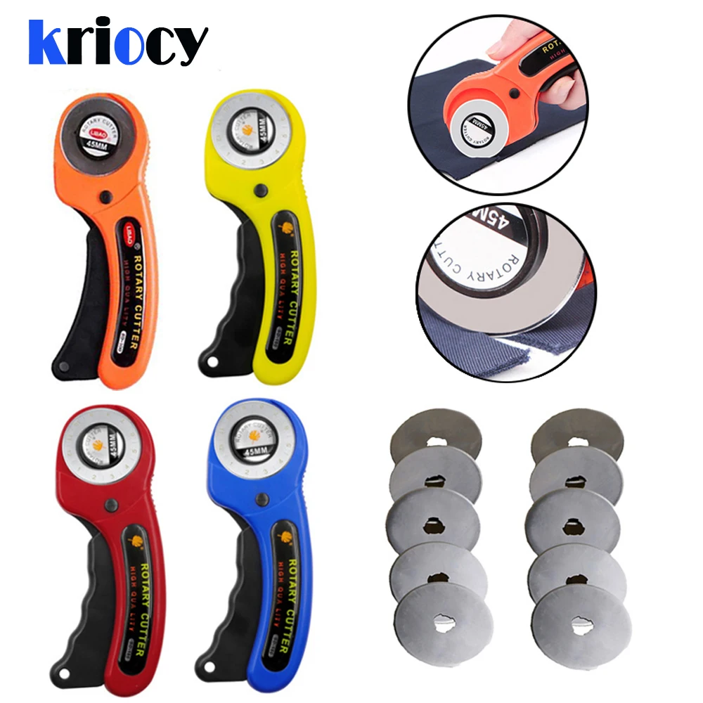 Роторный резак KRIOCY 45 мм для изготовления кожи и пошив из литой ...