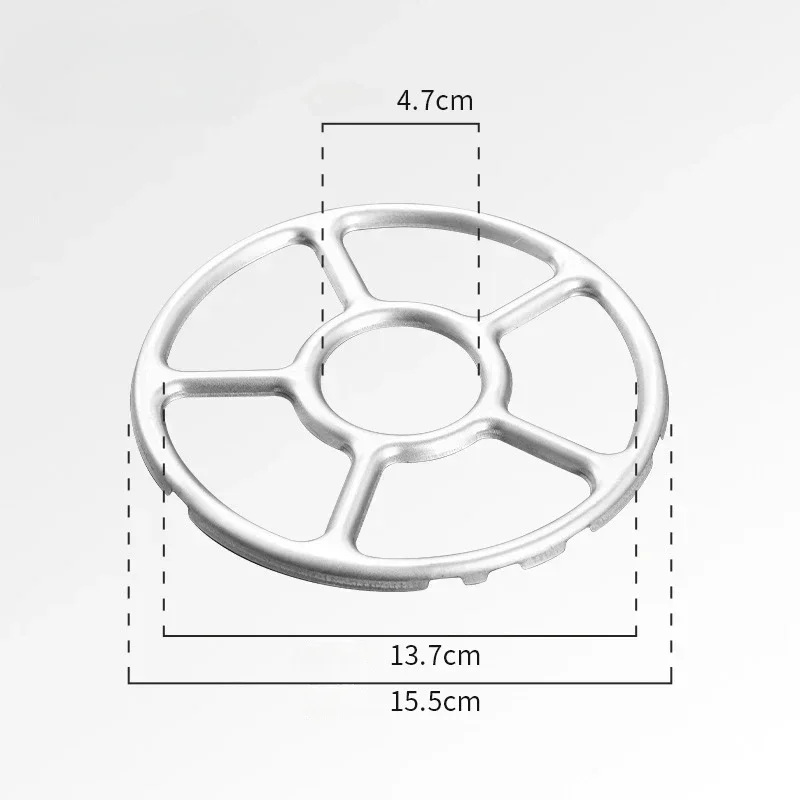 

Универсальный кронштейн для газовой плиты, нескользящий чугунный держатель для варочной панели, подставка для кастрюль с молоком, верхняя термостойкая опора