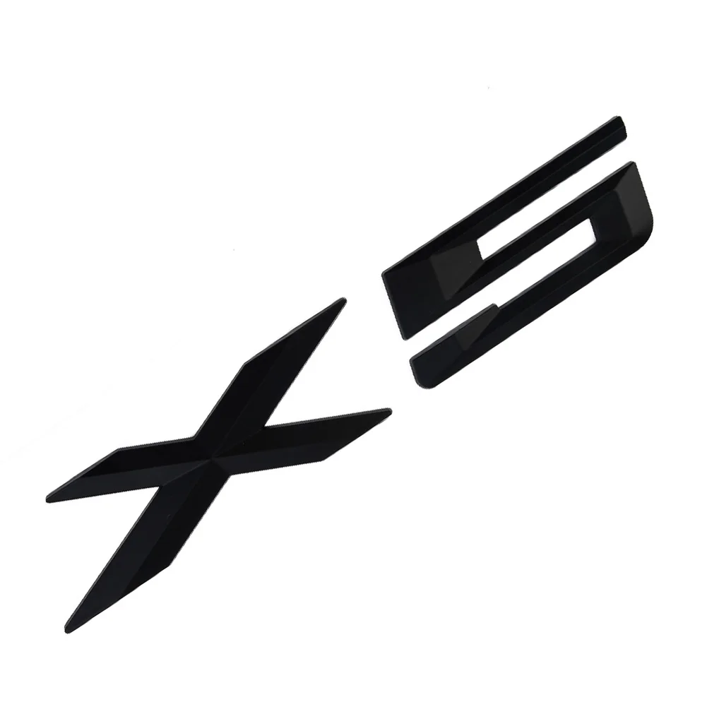 

Auto Car Emblem Rear Badge Sticker Accessories ​For BMW X 5 E70 ‎E53 ‎F15 X5 Letter Trunk Emblem Rear Badge Decal Sticker