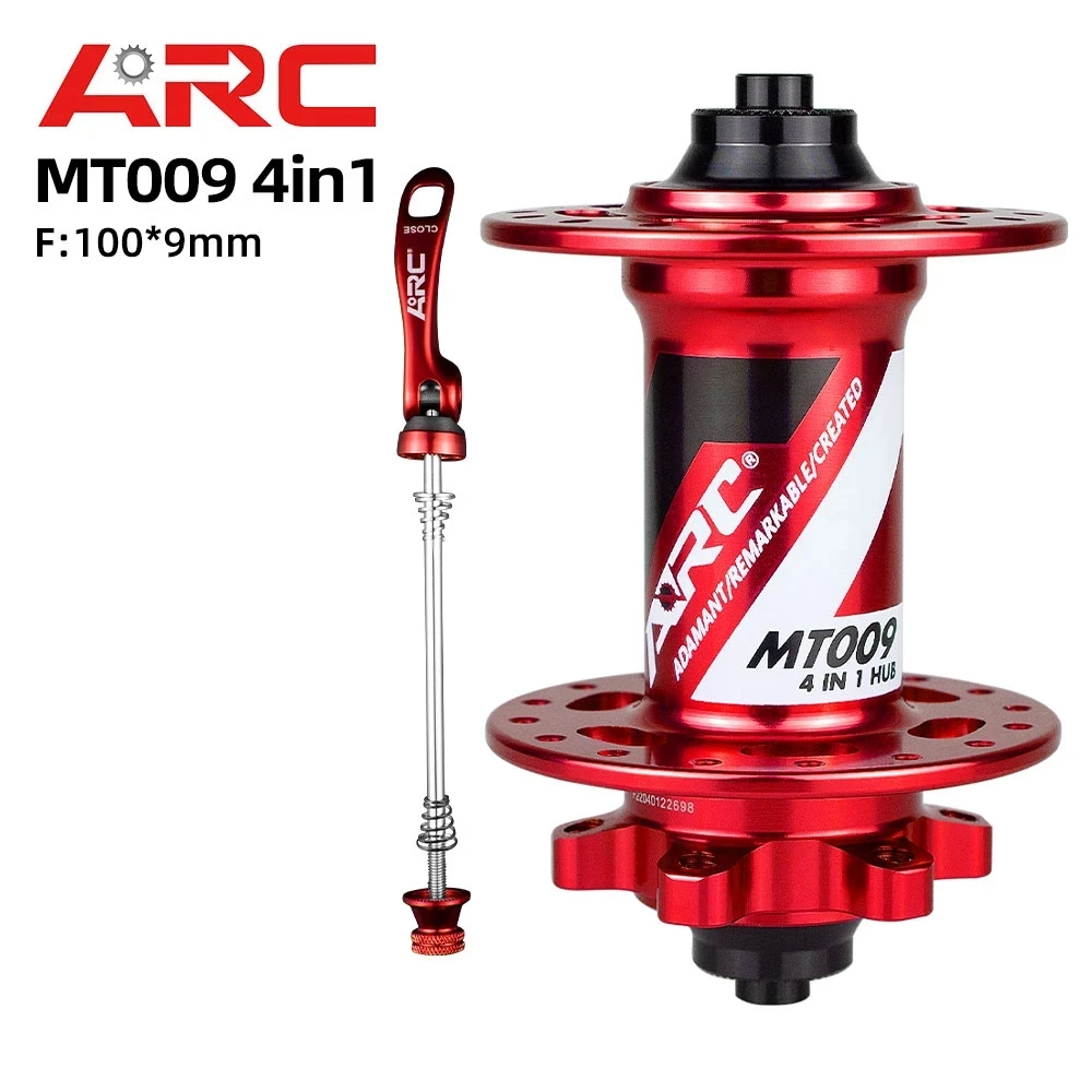 ARC MT009 4 IN 1 QR Boost Front Hub,28/32/36 Holes,100*9 100*15 110*15mm MTB Bike Mountain Biycle Front Hubs,Cycling Parts images - 6