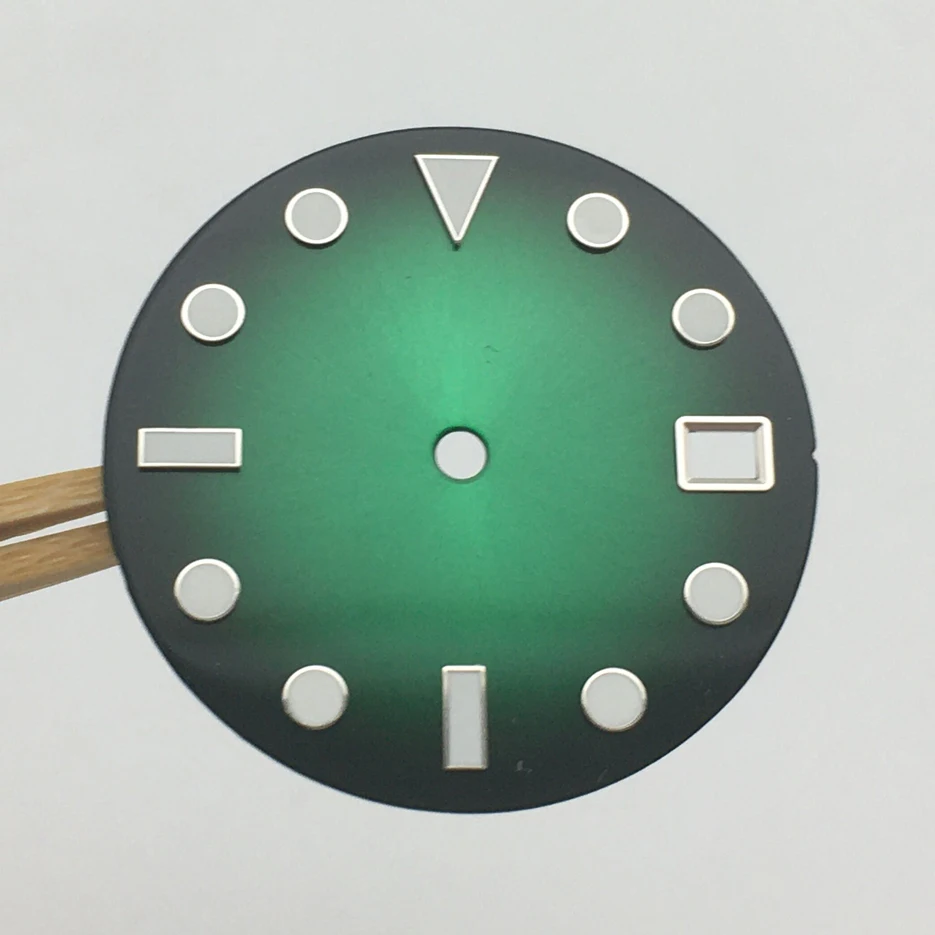 No Logo The LOGO-free 28.5mm Watch Dial Replaces The Modified Dial Luminous and Literally for NH35A Movement Watch Accessories