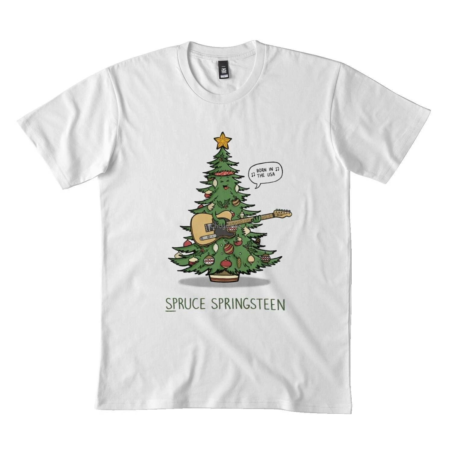 

Spruce Springsteen Classic t Shirt dmn17 t-Shirts Black