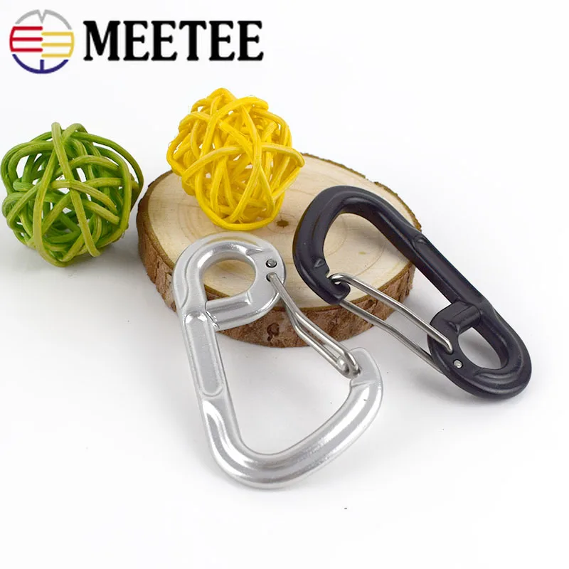 5Pcs 6.3*3.6cm Outdoor Backpack Metal Buckles Snap Mountain Hiking Bag Webbing Clip Buckle Clasp Hook DIY Accessories KY841 | Дом и сад