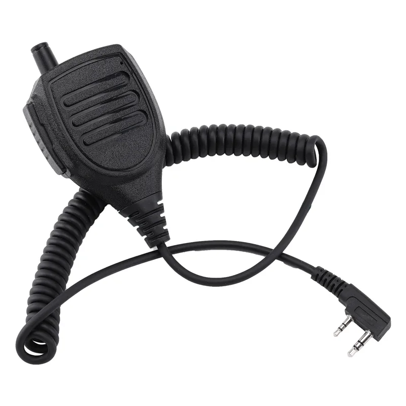 Фото Динамик-микрофон PTT с антенной для Baofeng UV-5R BF-888S UV-82 UV-S9 PLUS UV 13 Pro UV-16 Pro Kenwood двустороннее радио №2