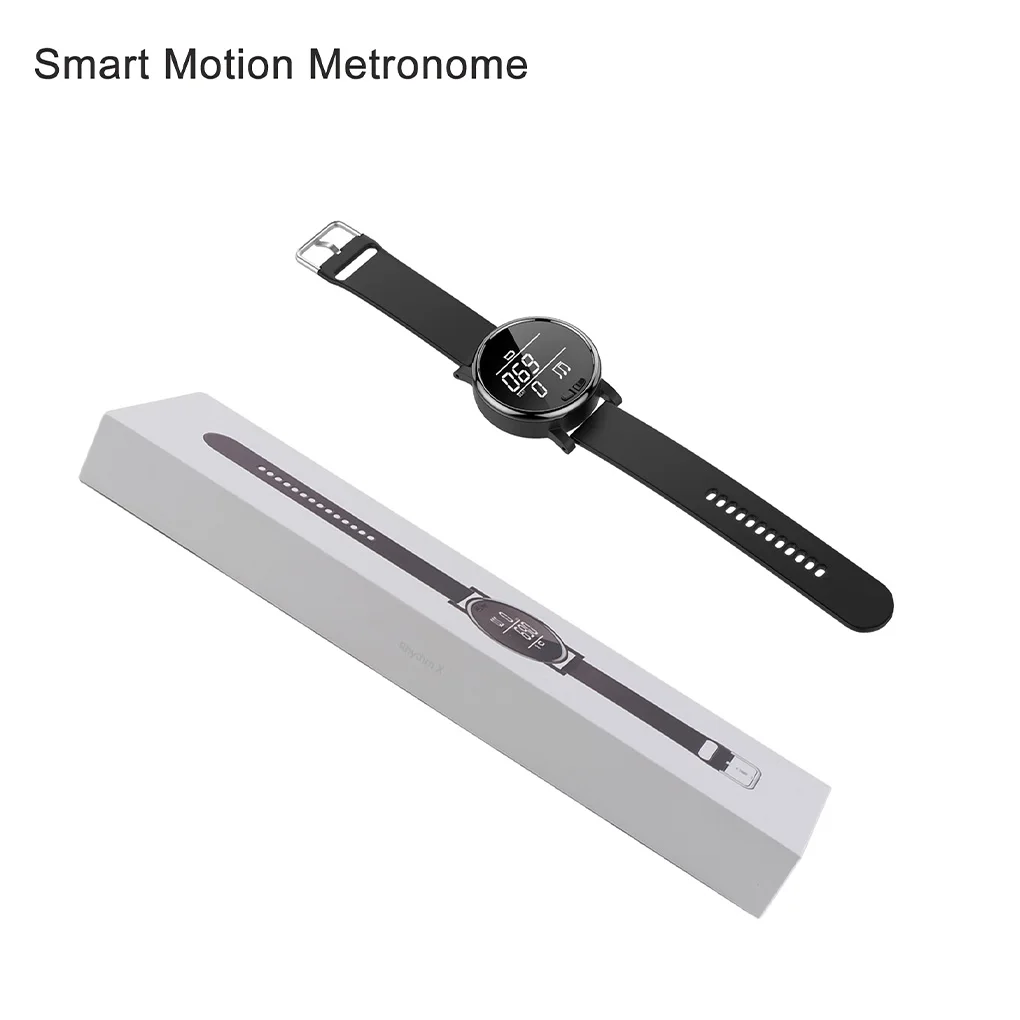 

Wearable Metronome Digital Display Smart Watch Portable Vibrating Smartwatch Music Instrument Chord Training Tool
