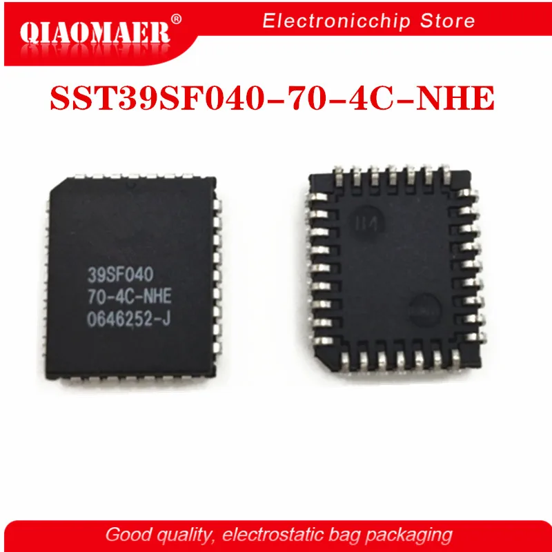 

5pcs/lot 39SF040 SST39SF040-70-4C-NHE SST39SF040 SST39SF040-70-4I PLCC-32