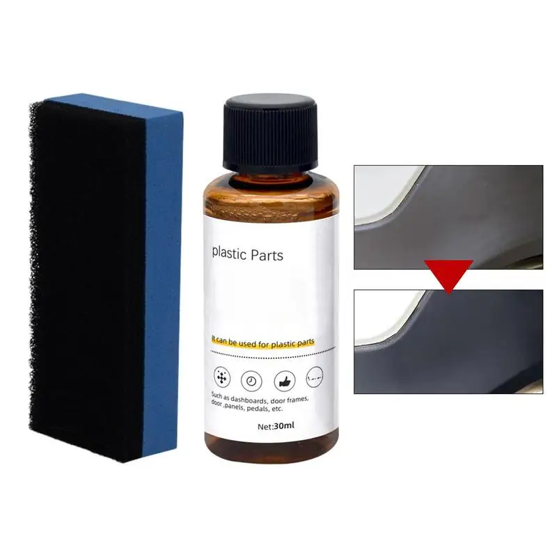 

Restorer & Trim Coating Ceramic Coating Trim Restore 30ml User Friendly Coating Trim Restore UV Resistant Water Resistant Not