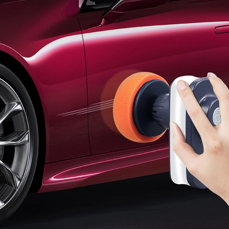 

120W Electric Car Polisher 12000rpm Mini Gloss Paint Wax Cleaning Brushing Machine Self-Service Window Glass Cleaning Tool