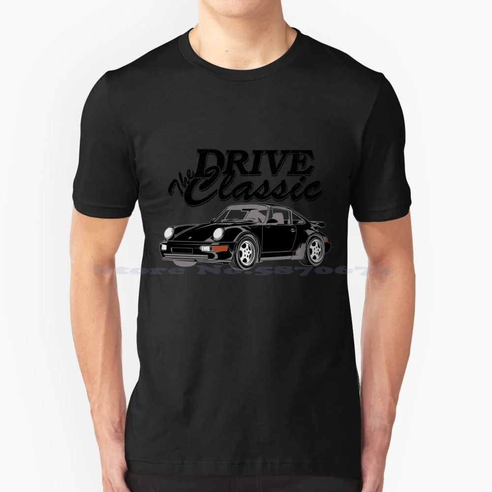 

964 Drive The Classic T Shirt 100% Cotton Tee 964 Enthusiast 964 Lover 964 Tuning Enthusiast Lover Tuning Retro Vintage 964