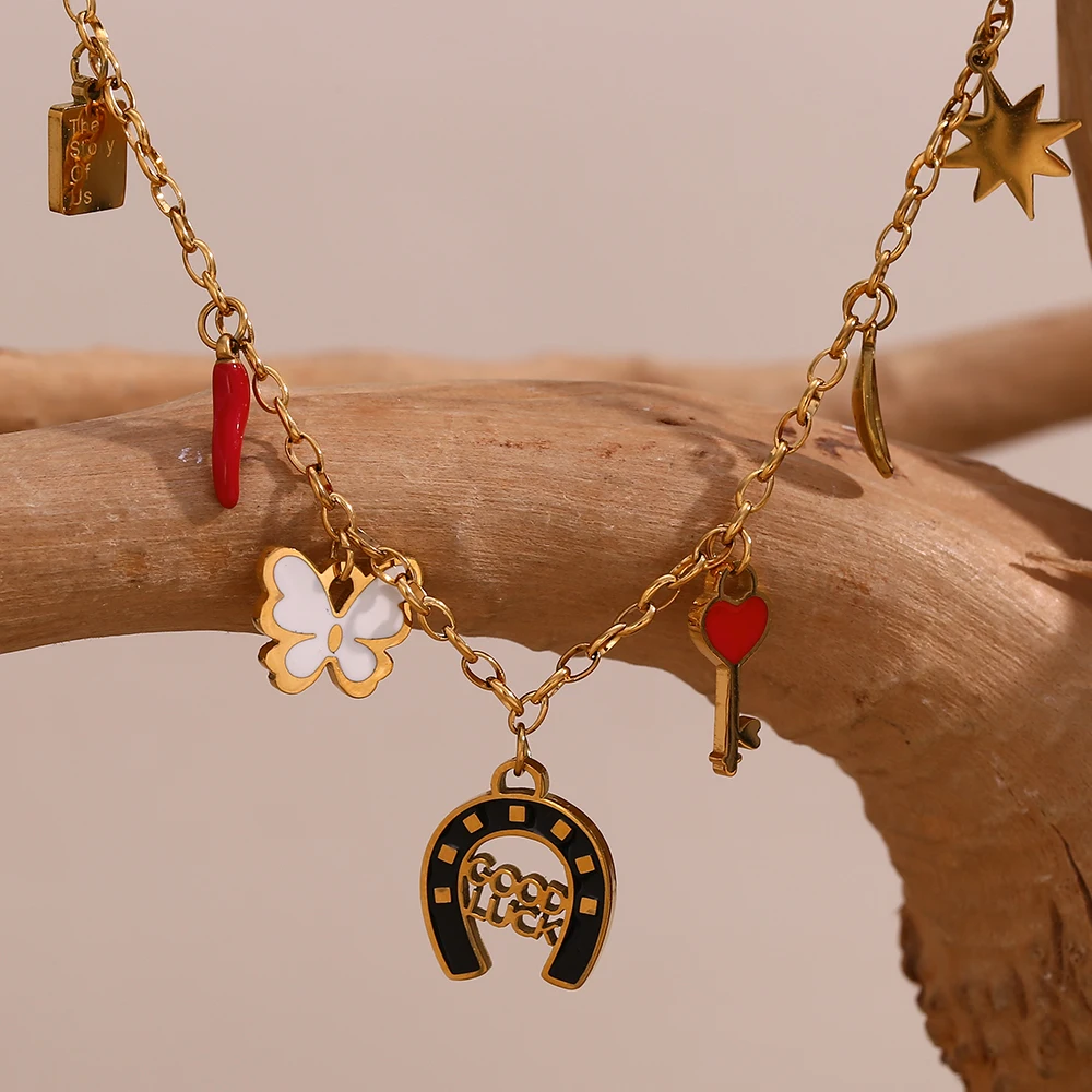 E.B.belle популярное ожерелье с подвеской в европейском и американском стиле хип-хоп