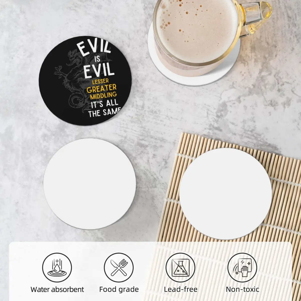 Зло-зло-Малый большой средний это все то же-коккатрис-черные фантазийные