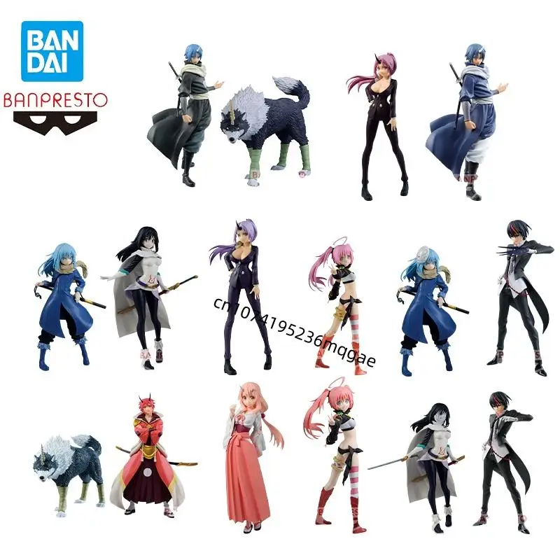 Фото Bandai That Time I Got Reincarnated as a Slime Otherworlder Rimuru Shion souei Diablo Аниме Фигурки Коллекции моделей №1