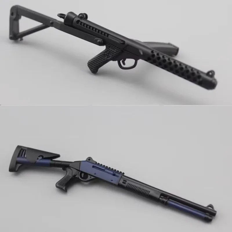 Литой металлический пистолет в масштабе 1:12 для оружия HP/M1014 игрушки 6-дюймовой