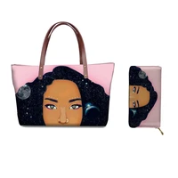 africa women print%c2%a0hot selling handbag purse set for women office shopping female tote big capacity shoulder bags