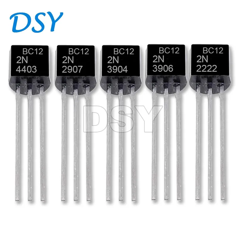 50 шт. 2N3906 TO-92 2N3904 2N4403 2N2907 2N4401 2N2222 PN2222 2N5401 2N5551 TO92 транзистор 50 шт. 2N3906 TO-92 2N3904 2N4403 2N2907 2N4401 2N2222 PN2222 2N5401 2N5551 TO92 транзистор