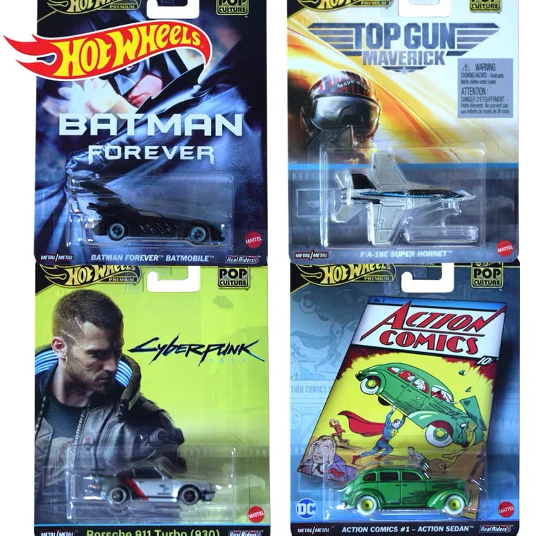 HOT WHEELS 1:64 rwb 911 turbo action sedan TOPGUN super hornet самолёт Batmobile коллекция литых под давлением