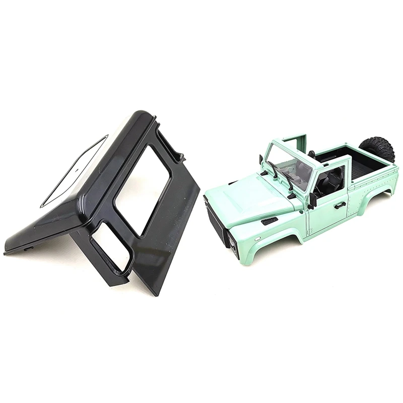 

1 шт. пластиковая черная навес крыши автомобиля сменная часть крышка и 1 шт. D90 Корпус кузова автомобиля с шиной для 1/12 Mn D90 D91 D99