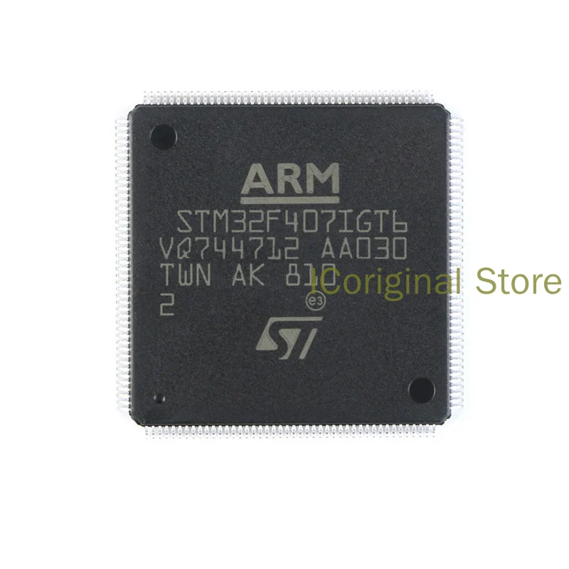 

Stock Original STM32F407IGT6 LQFP-176 ARM Cortex-M4 32-bit microcontrollers MCU 32F407IGT6 IGT6 lqfp176