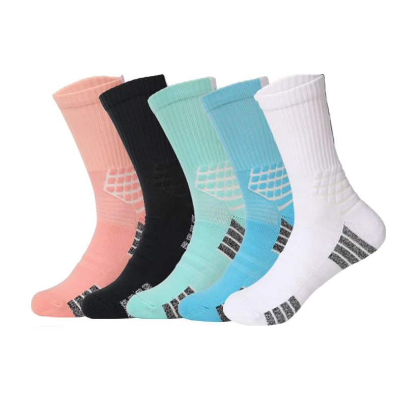 

Поглощающие пот уличные футбольные носки, противоскользящие мужские спортивные носки Wo, мужские спортивные носки с квадратной фрикционной пленкой, утолщенное полотенце