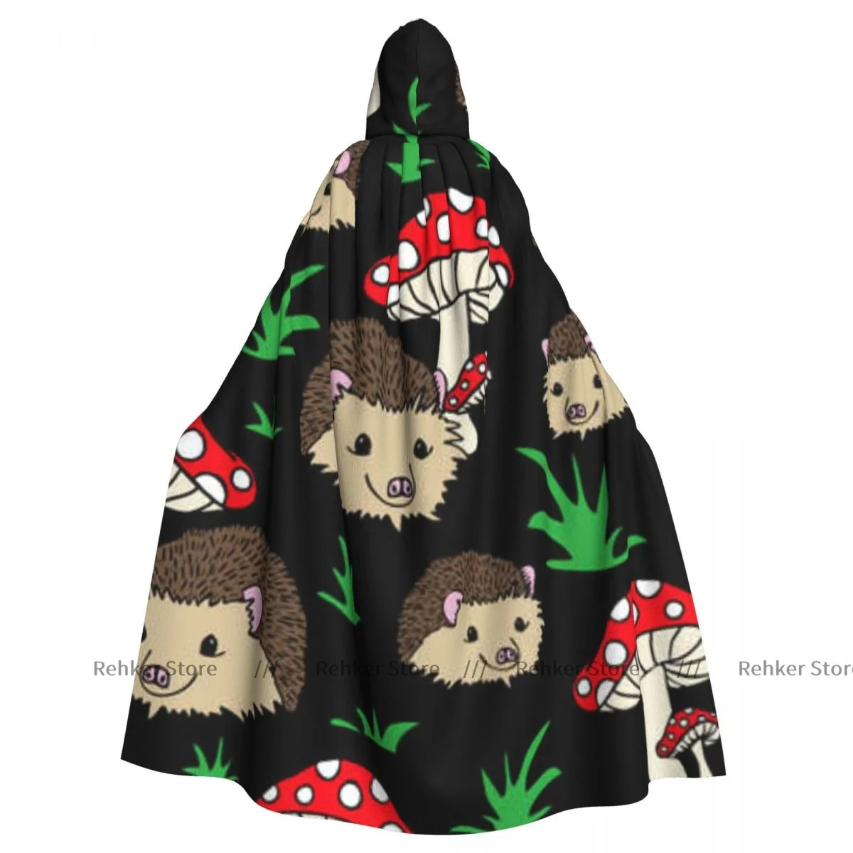 Костюмы для косплея средневековые костюмы ежики и грибы длинные халаты с