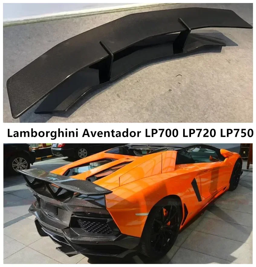 Комплект спойлера из углеродного волокна для заднего крыла и багажника Lamborghini