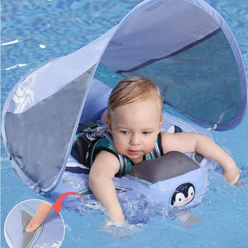 Mambobaby Baby Float Chest Swimming Ring Kids Waist Swim Floats Toddler Non-inflatable Buoy Swim Trainer Pool Accessories Toys