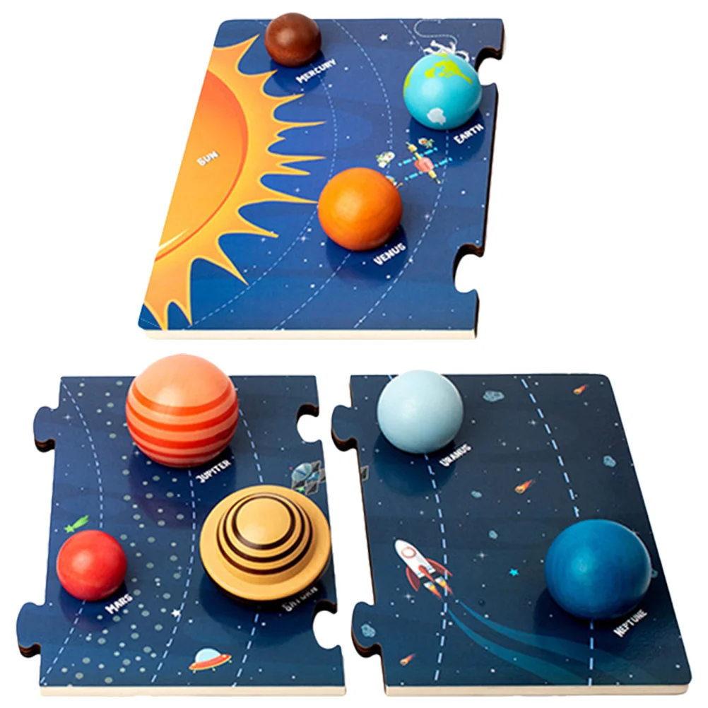 

Игрушки для детей, солнечная система, Детские + игрушки, познавательные головоломки, деревянные планеты, детское пространство