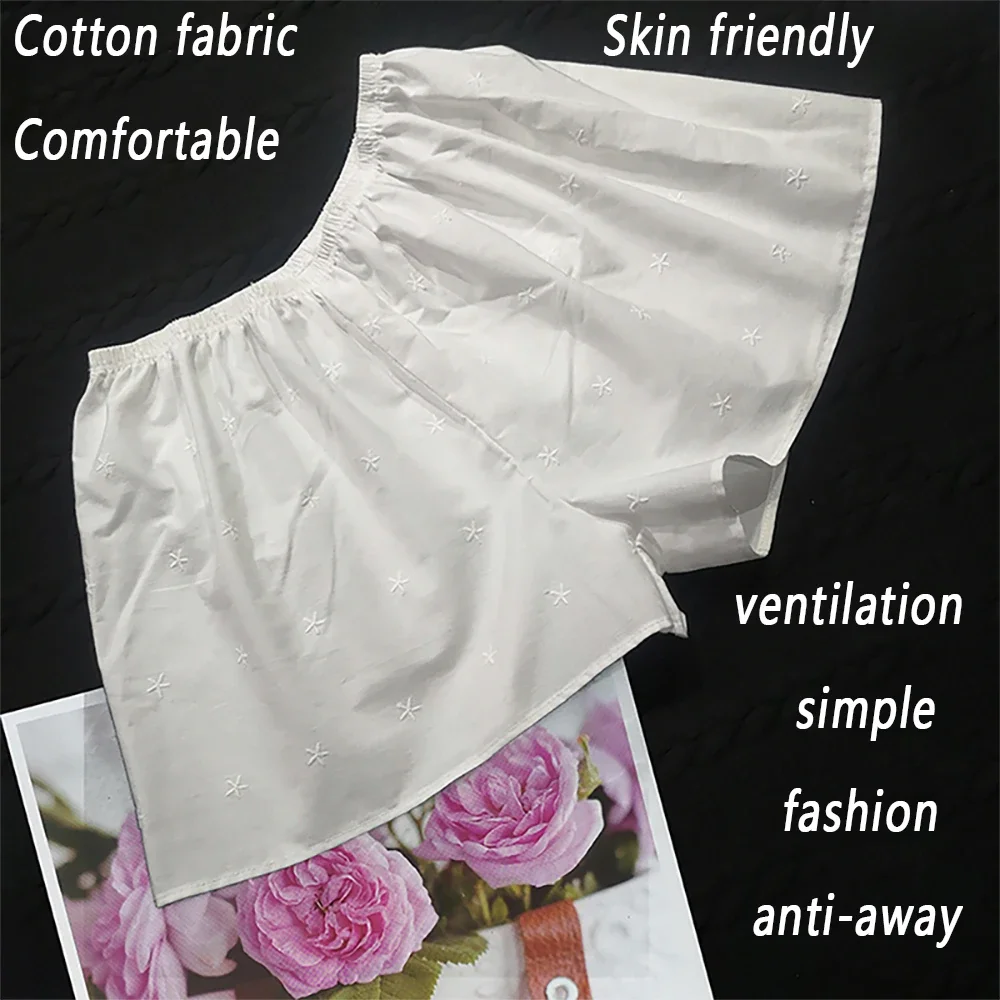 Женские шорты полубрюки хлопковые повседневные модные винтажные пижамы