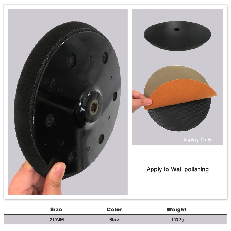 9 дюймов 210 мм резервная шлифовальная подушечка для гипсокартона машина с