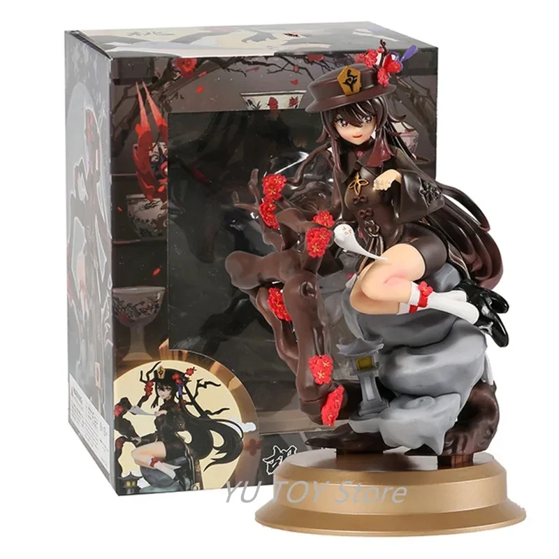 Статуя Genshin Impact Hu Tao GK Коллекционная фигурка Модель игрушки Отличная кукла