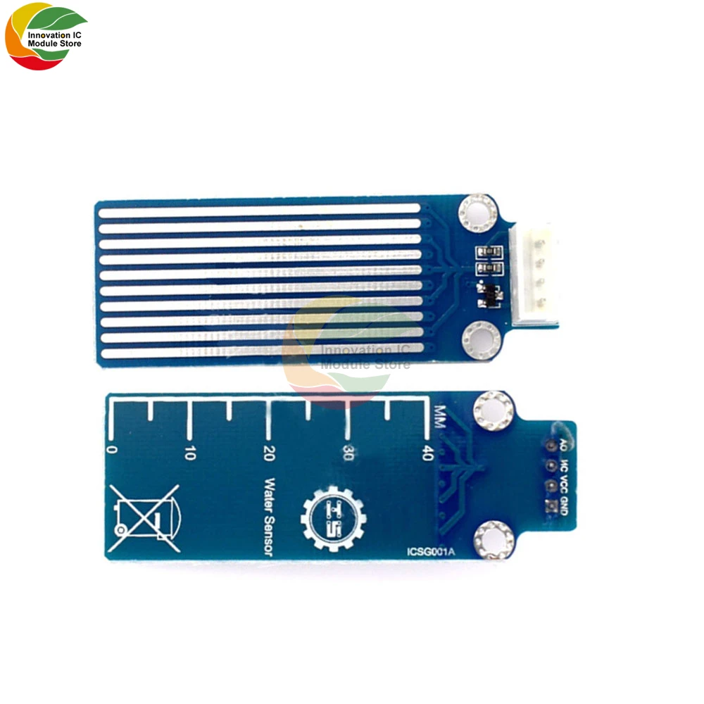 Модуль датчика дождя для обнаружения уровня воды датчик DC3.3V-5V плата модуля