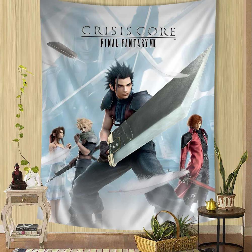 Видеоигры F-Final Фэнтези Аниме Гобелен Подвесной Таро Хиппи Настенные коврики