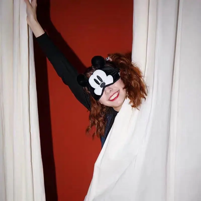 Маска для глаз с изображением Дейзи Диснея затемняющая маска сна милая пара