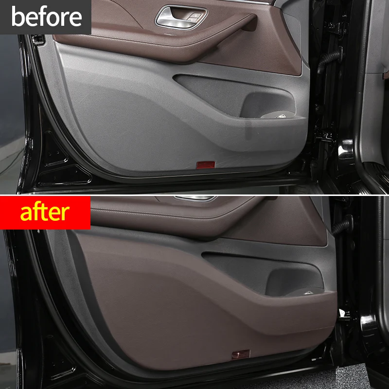 Защитный коврик для края двери автомобиля противоударный Коврик чехол Mercedes gle w167