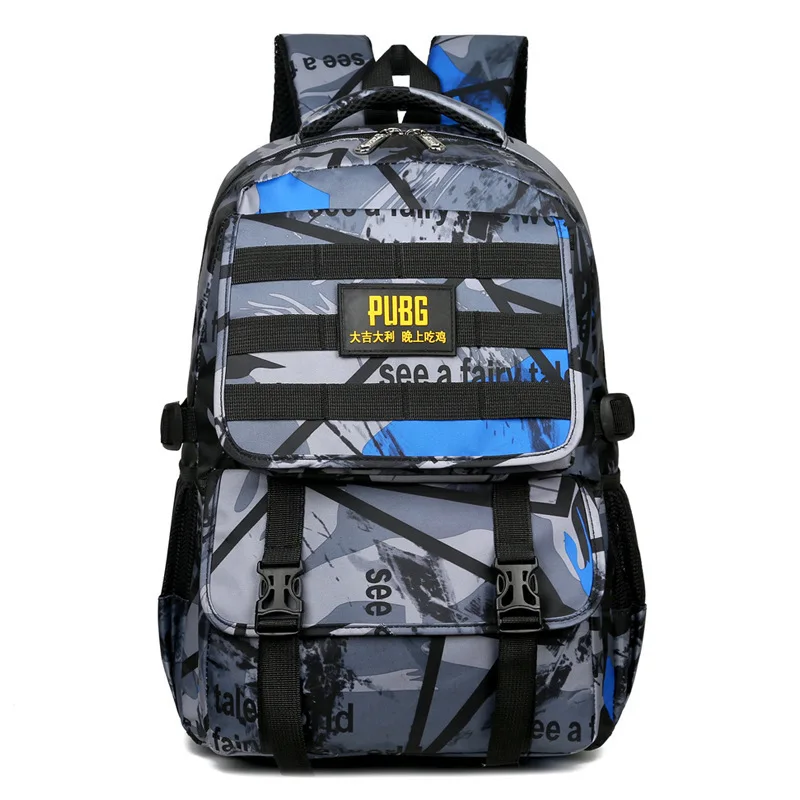 Camouflage Children School Backpack For Boys Waterproof Nylon School Bag For Teenagers Cartoon Printed Schoolbags Mochilas 2023