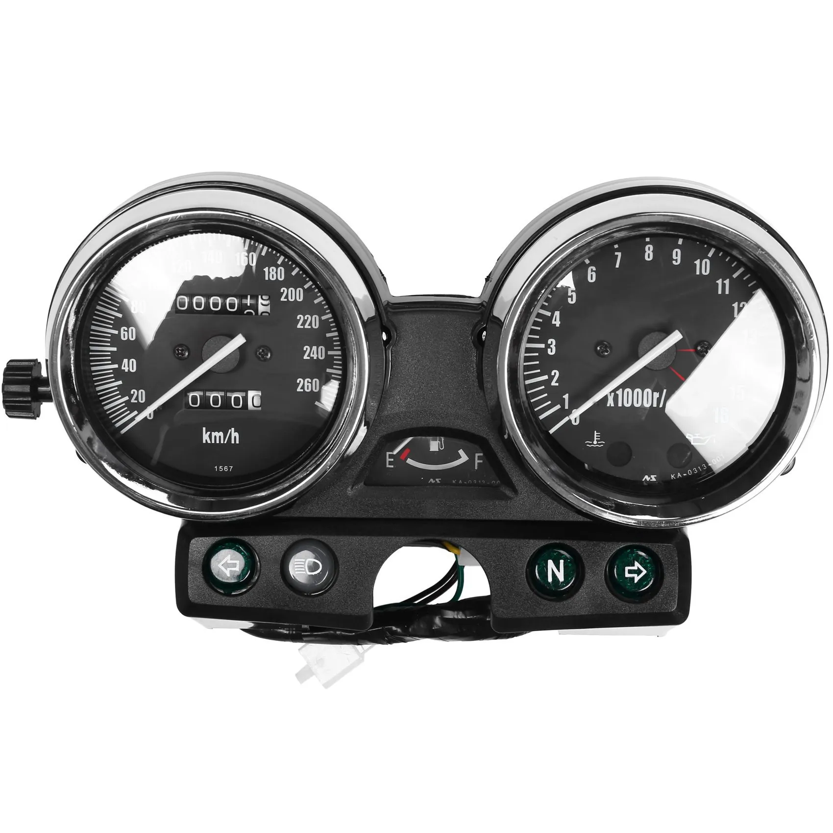 Мотоциклетные датчики кластерный спидометр одометр тахометр для KAWASAKI ZRX400 ZRX750