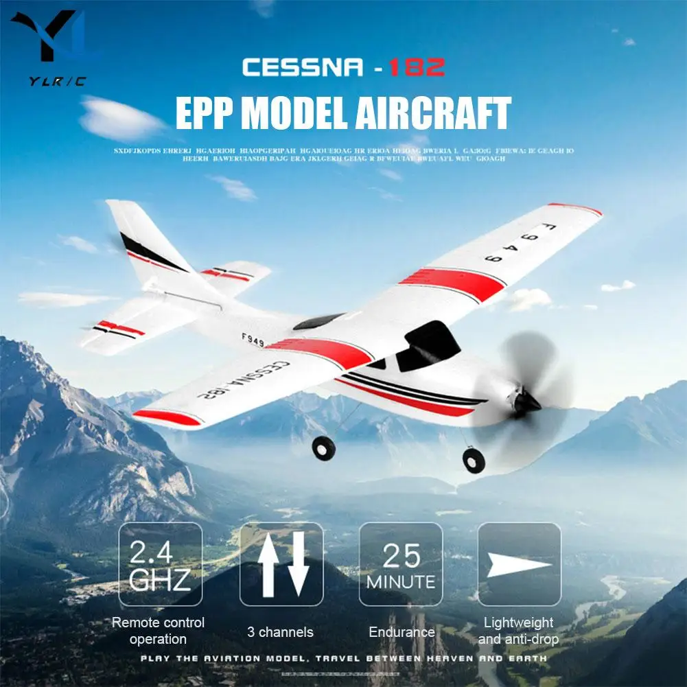 Wltoys F949S RC самолет 3D Полет 2 4G 3Ch неподвижное крыло Дрон с 3-Aixs обновленный гироскоп
