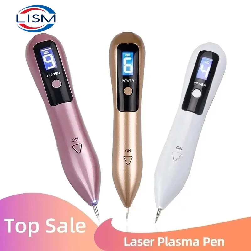 

Laser Plasma Pen Freckle Remover Machine LCD Mole Removal Dark Spot Remover Skin Wart Tag Tattoo Remaval Tool Beauty Salon