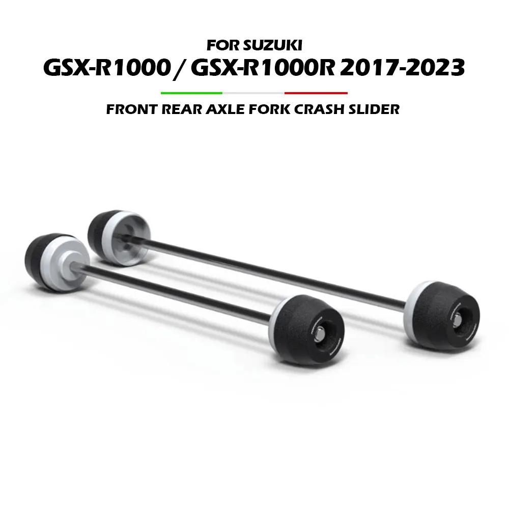 

Motorcycle Rear Front Axle Fork Crash Slider For SUZUKI GSXR1000 GSXR1000R 2017~2023 Wheel Crash Slider Protector Parts