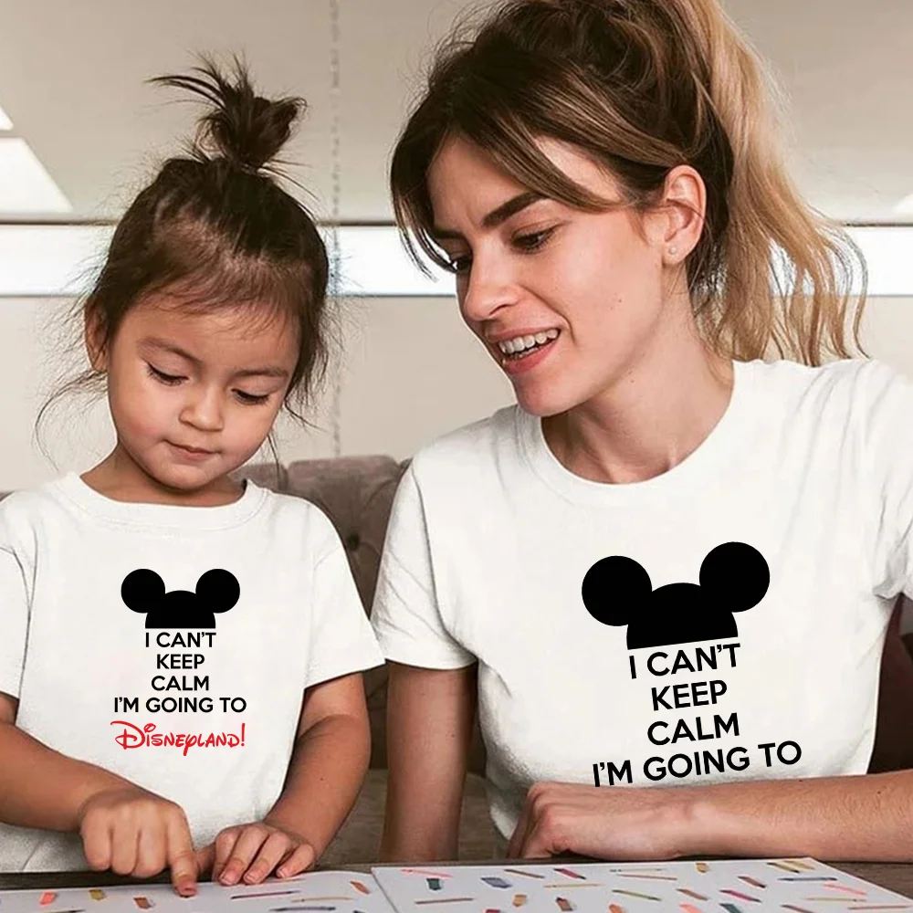 Футболка для пары с забавным принтом Я могу сохранять спокойствие я иду в
