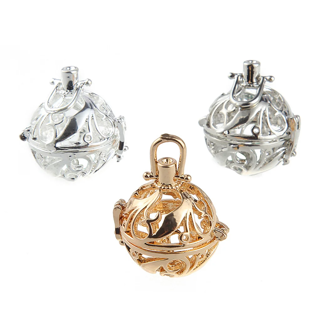 

6 шт. Подвеска DIY Ювелирные изделия оплетка для волос аксессуары ожерелье с перфорацией геометрический шар