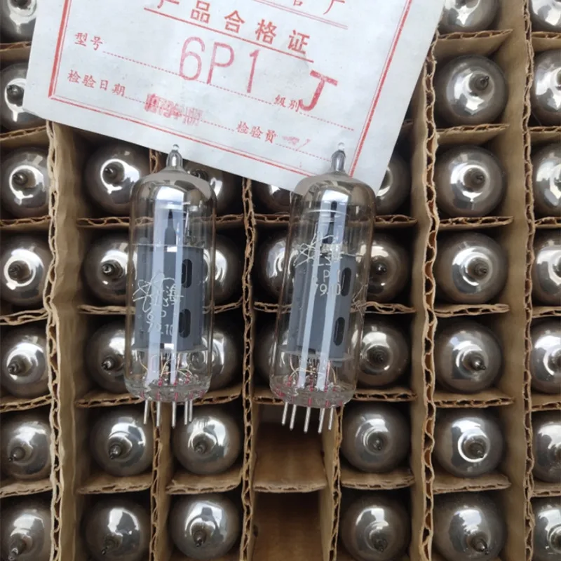 New original box Shuguang Shanghai 6P1 electron tube class J substitution 6n1n 6AQ5 electron tube