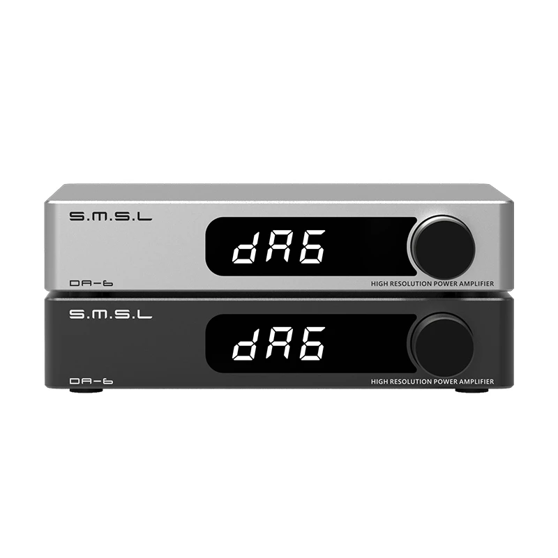 SMSL DA-6 мини усилитель мощности с высоким разрешением DA6 Amp 70W * 2 пультом