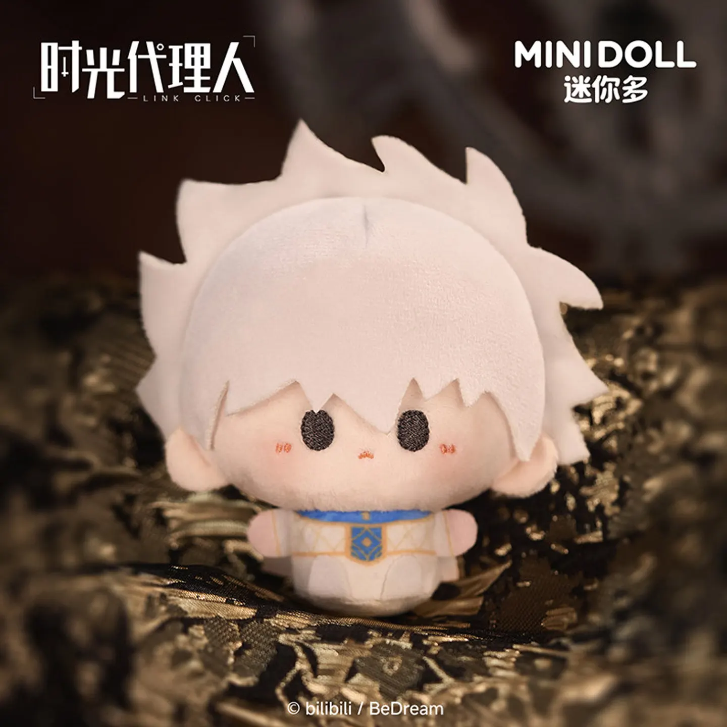 Фото Коллекционный брелок-подвеска Minidoll Link Click Coronation Bell Round Pendant Blind Box: плюшевая кукла Лукас, аниме-атрибутика, подарок для фанатов №5