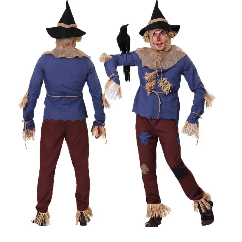 Нашивка в виде тыквы на Хэллоуин для взрослых и детей Волшебник Оз страшник