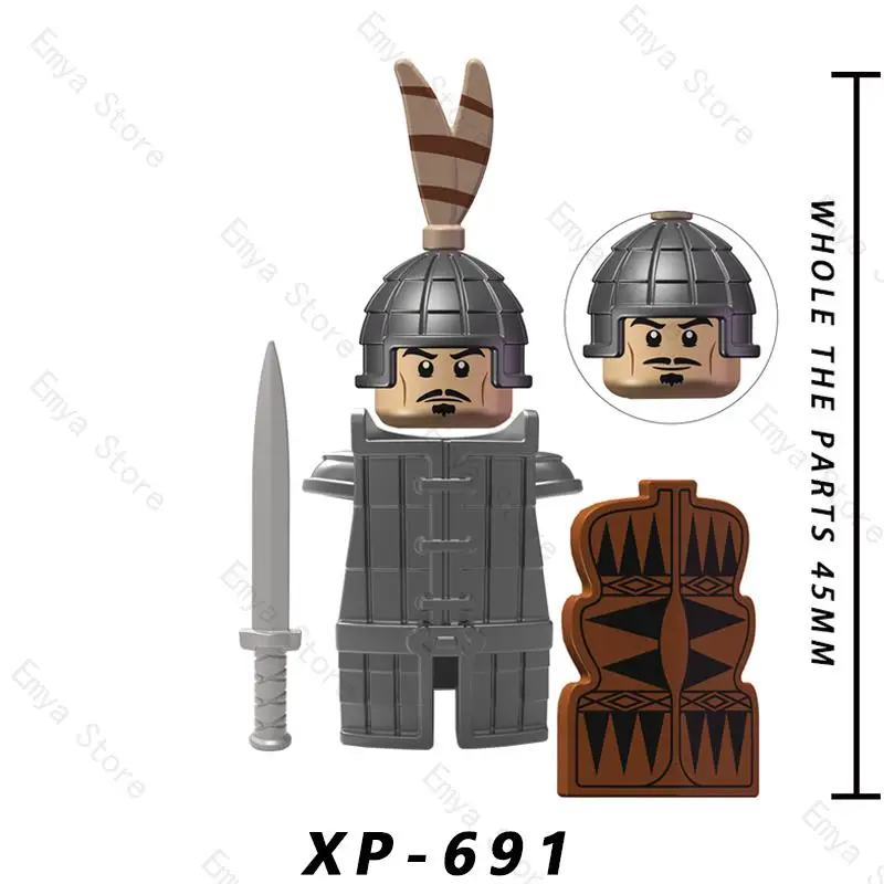 Фигурки козуита династии Хань Империя Древние войны солдаты аксессуары